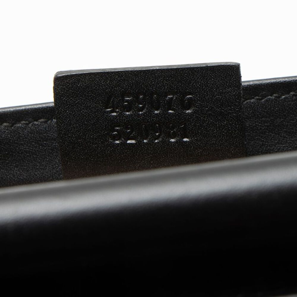 Gucci Leather Bamboo Nymphaea Medium Top Handle - Picture 6 of 16